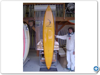 Full Guns Reynald's 9'0 Single Fin Pintail